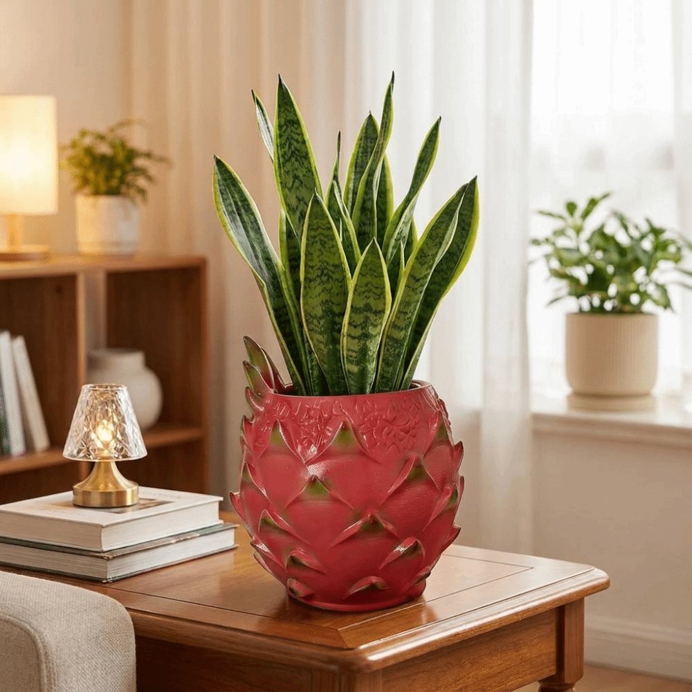 Creative Resin Dragon Fruit Pl - Snake Plant Ceramic 评论和价格