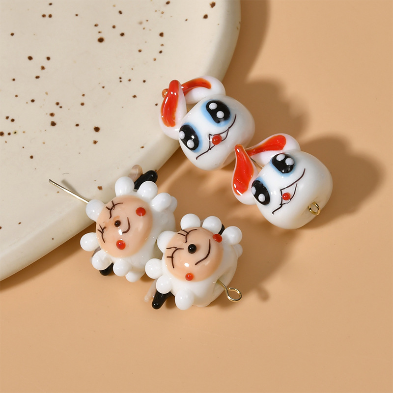 2pcs Rabbit and Sheep Handmade - Snake Plant Ceramic 评论和价格
