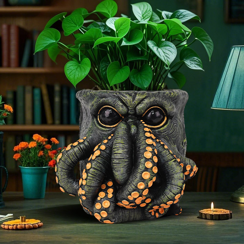 Creative Resin Flower Pot - Ti - Snake Plant Ceramic 评论和价格