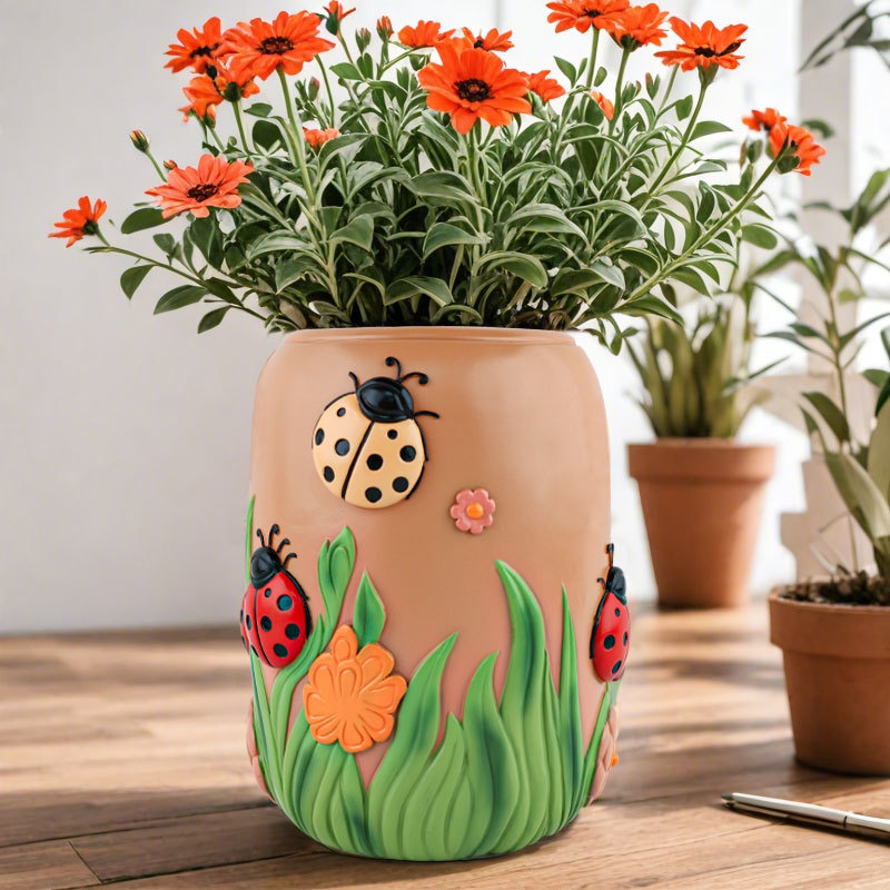 Creative Resin Flower Pot - Ti - Snake Plant Ceramic 评论和价格