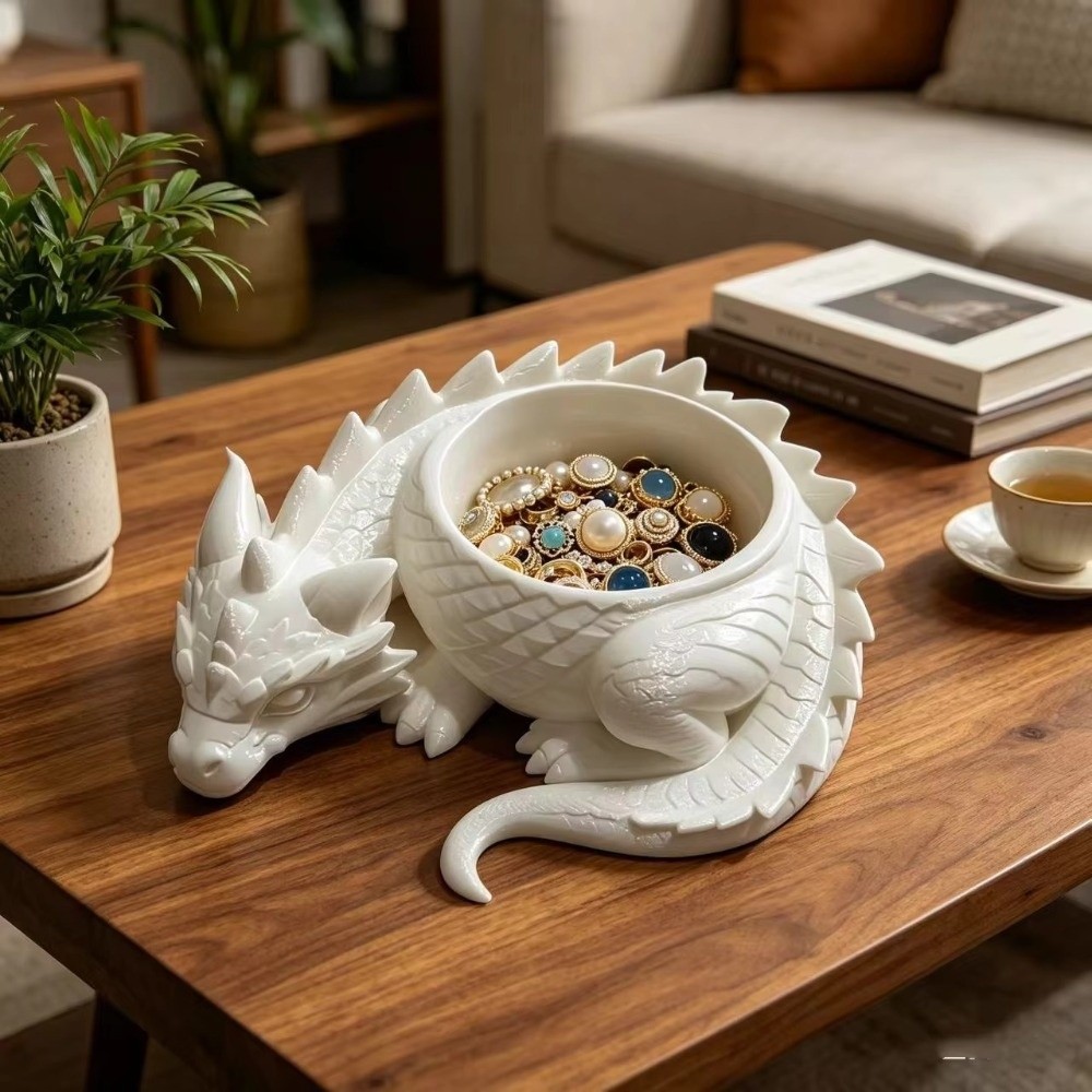 3D Printed Dragon Shaped Plant - Snake Plant Ceramic 评论和价格